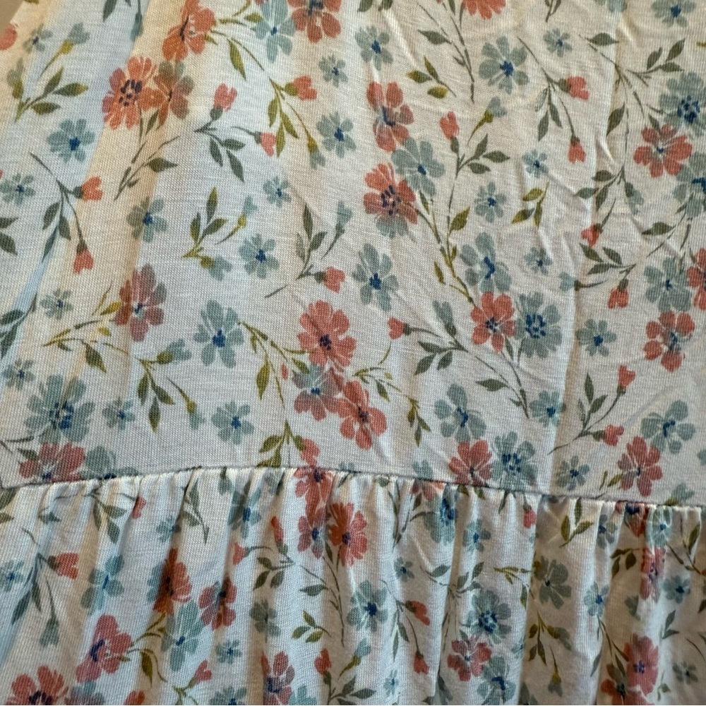 Floral XL Spaghetti Adjustable Strap Dress - Picture 6 of 6